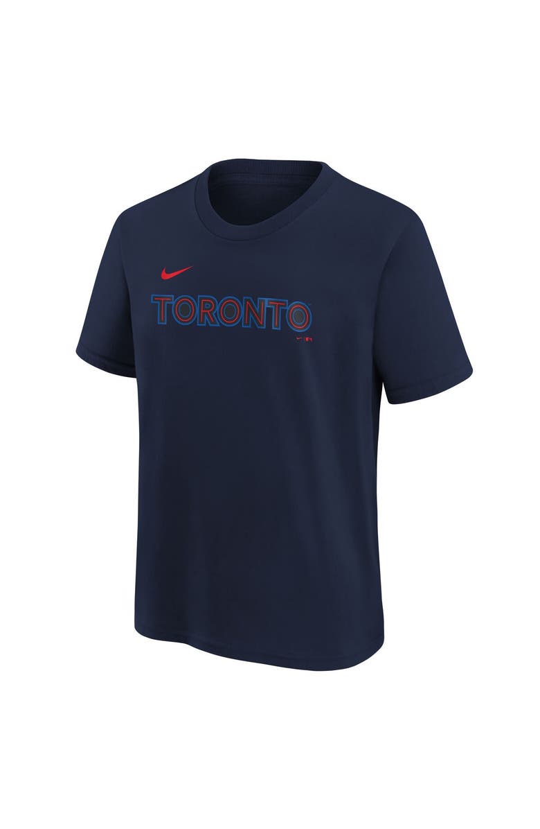 Nike Youth Nike  Navy Toronto Blue Jays City Connect Wordmark T-Shirt, Alternate, color, 