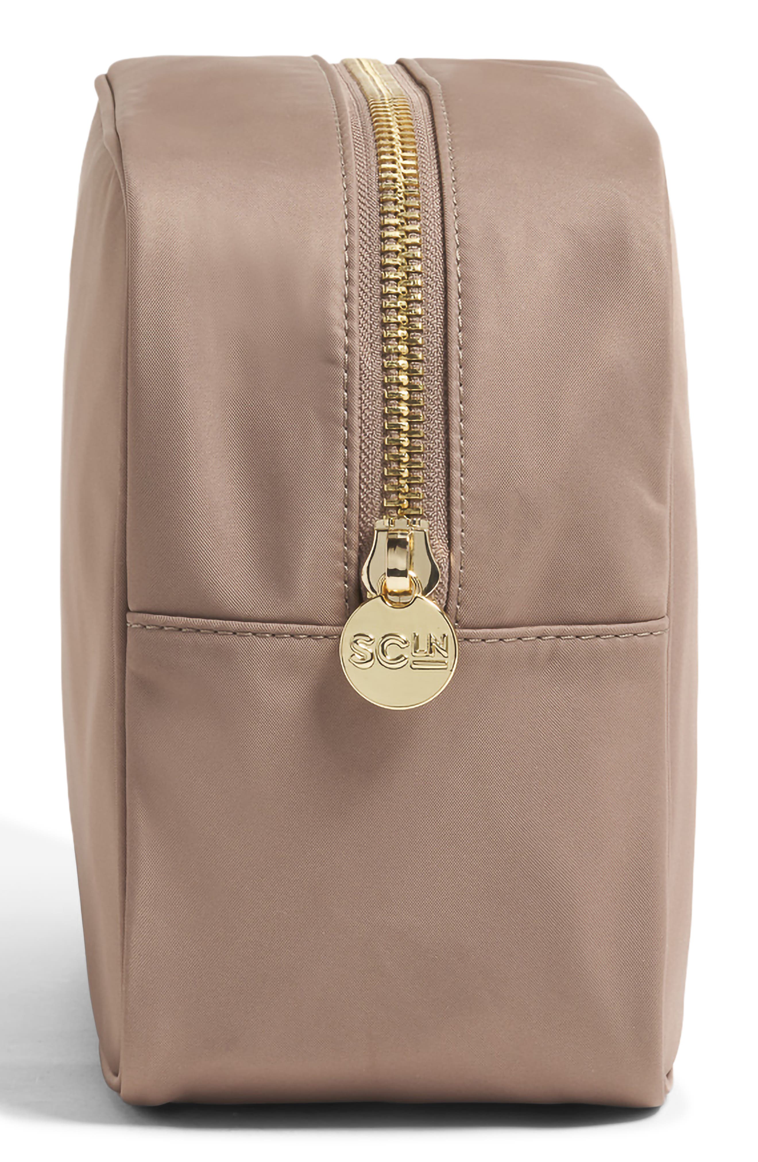 Stoney Clover Lane Large Zip Nylon Pouch, Alternate, color, Willow