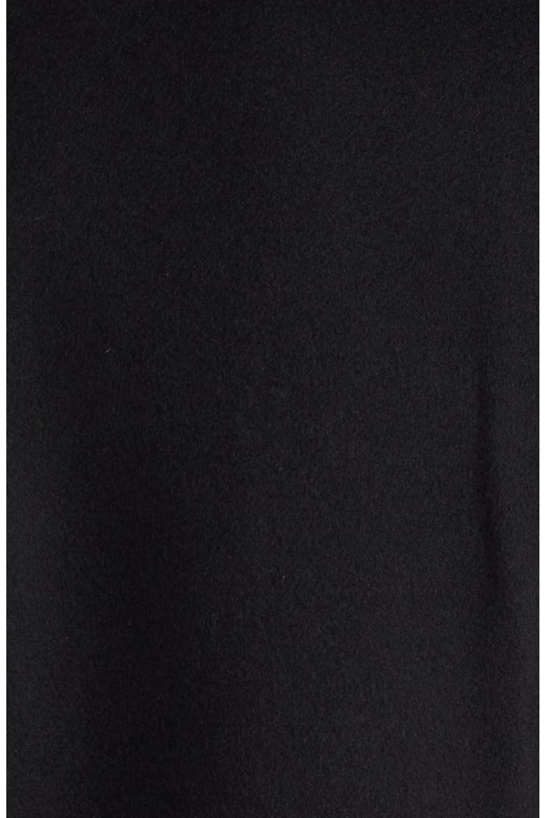 Gable Wool Blend Overcoat, Alternate, color, BLACK