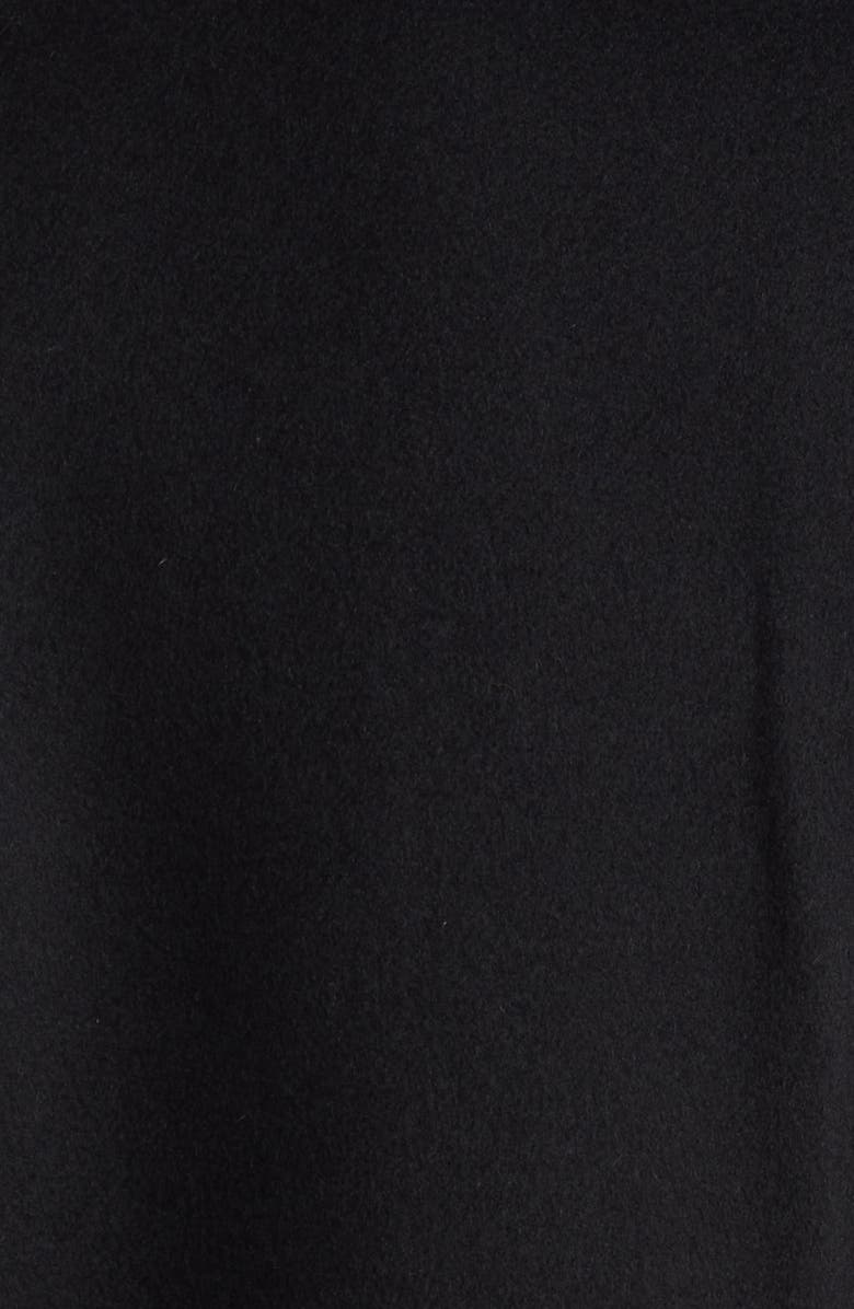 Reiss Gable Wool Blend Overcoat, Alternate, color, Black