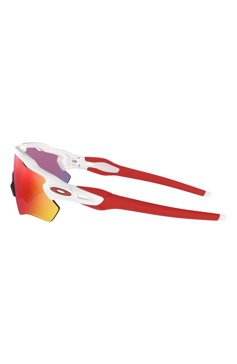 Oakley Radar<sup>®</sup> EV Path<sup>®</sup> 38mm Prizm<sup>™</sup> Wrap Shield Sunglasses, Alternate, color, White