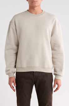 Boxy Terry Crewneck Sweatshirt