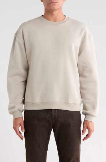 Boxy Terry Crewneck Sweatshirt