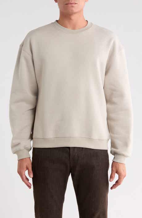 Boxy Terry Crewneck Sweatshirt
