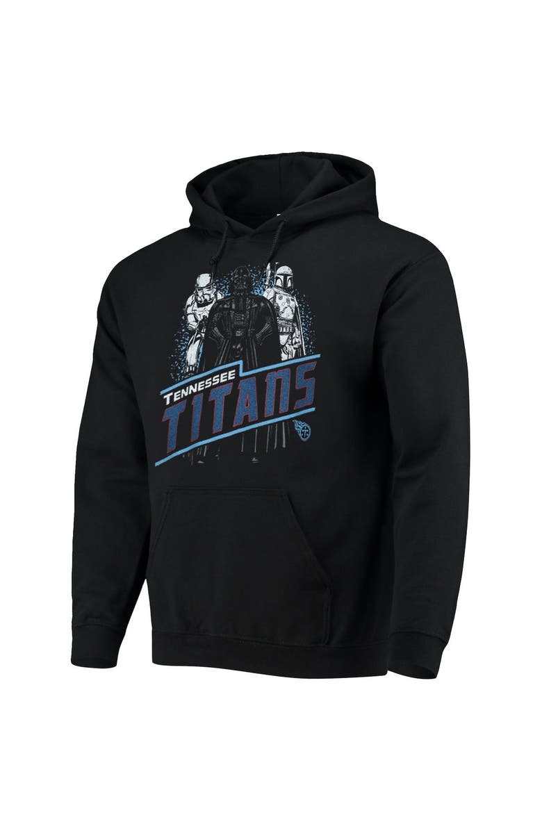 Junk Food Men's Junk Food Black Tennessee Titans Star Wars Empire Pullover Hoodie, Alternate, color, Black