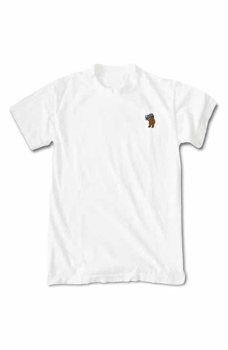 RIOT SOCIETY Boombox Bear Graphic Emblem T-Shirt