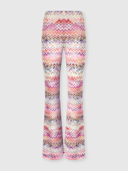Missoni Straight-leg Trousers in Pink & Multicoloured at Nordstrom, Size 42