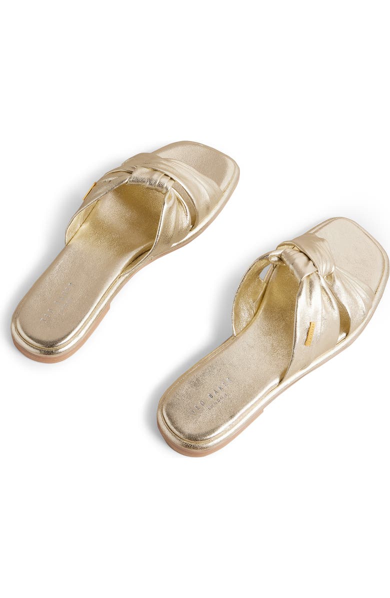 Ted Baker London Ashiyu Knot Slide Sandal, Alternate, color,