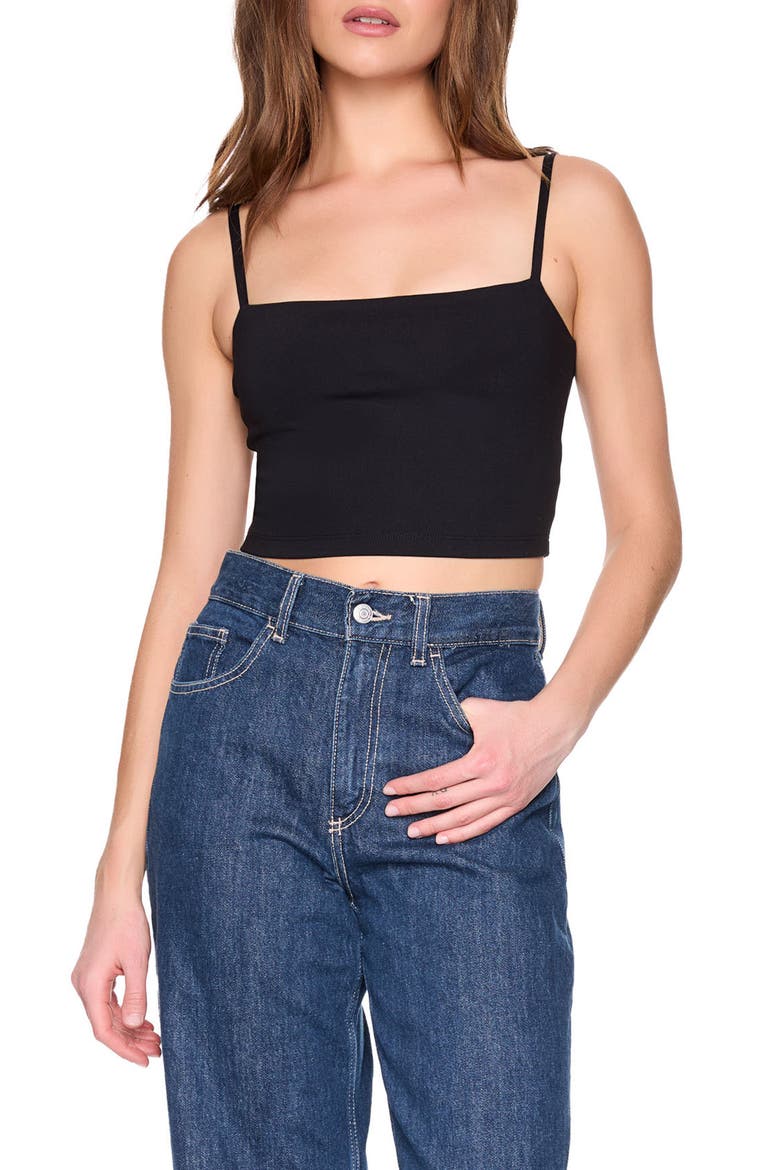 Crop Tank, Main, color, BLACK