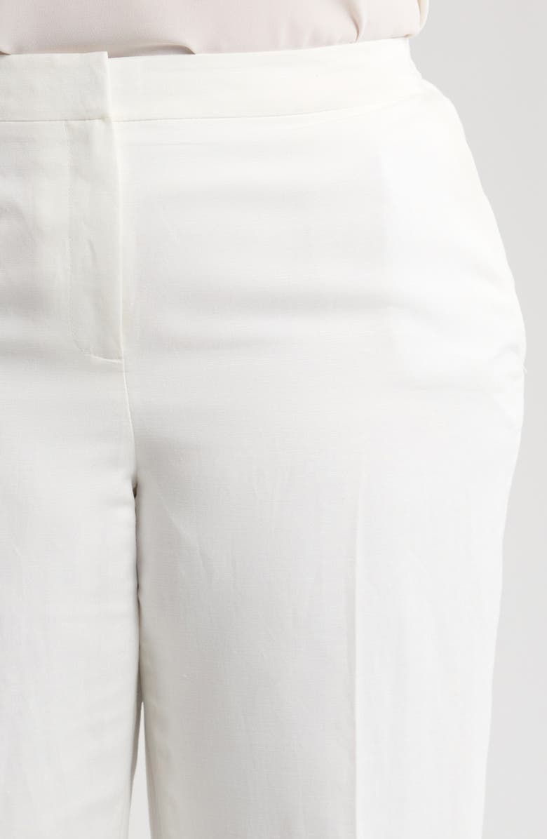 KASPER Linen Blend Pull-On Pants, Alternate, color,