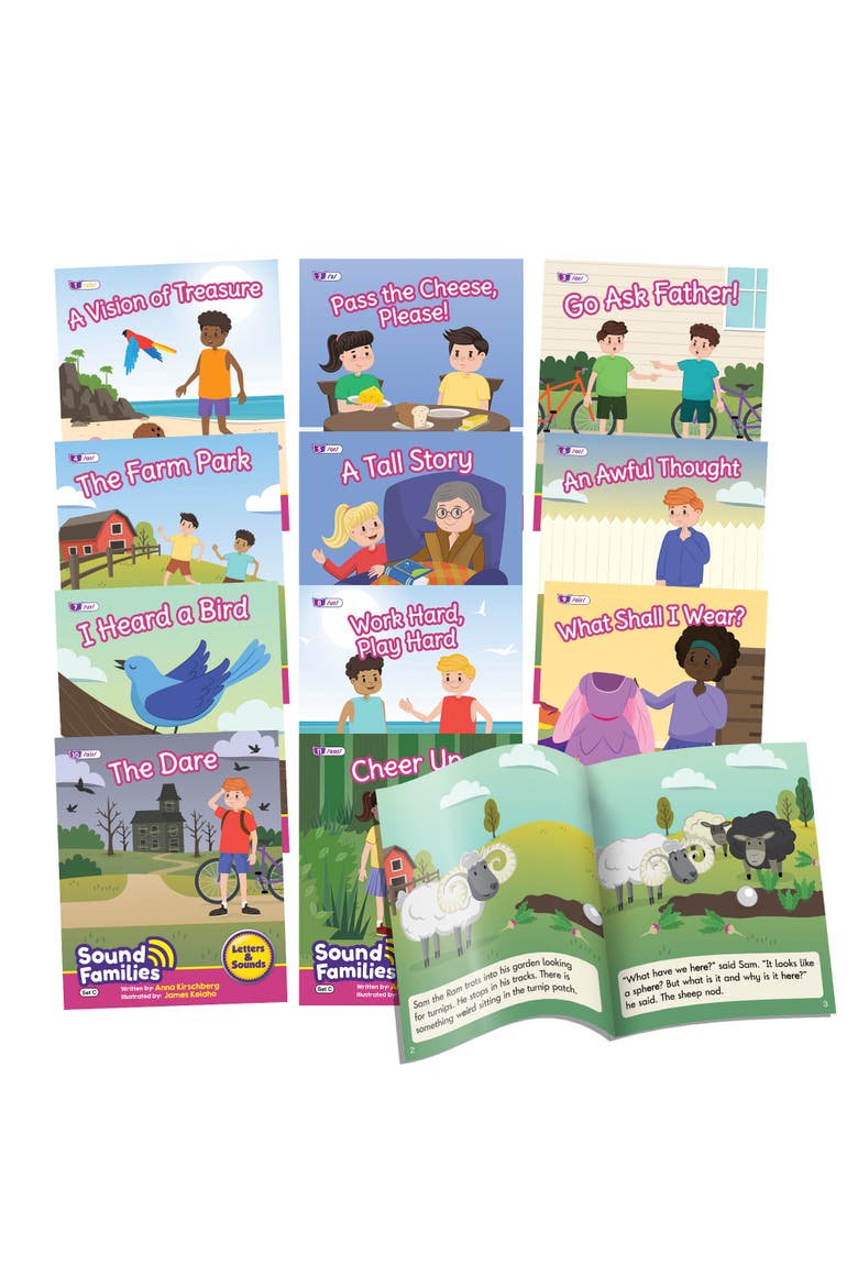 Decodable Readers Sound Families Rcontrolled Fiction Phase 5.5, Main, color, Multicolored