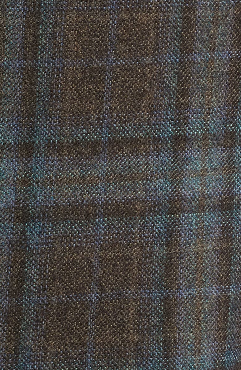 Nordstrom Brown Midas Plaid Wool Sport Coat, Alternate, color, Brown- Grey Midas Plaid