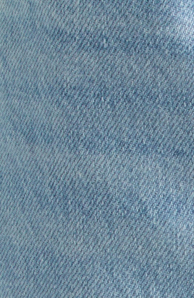 Coperni One Leg Boyfriend Jeans, Alternate, color, Blue Light Blue