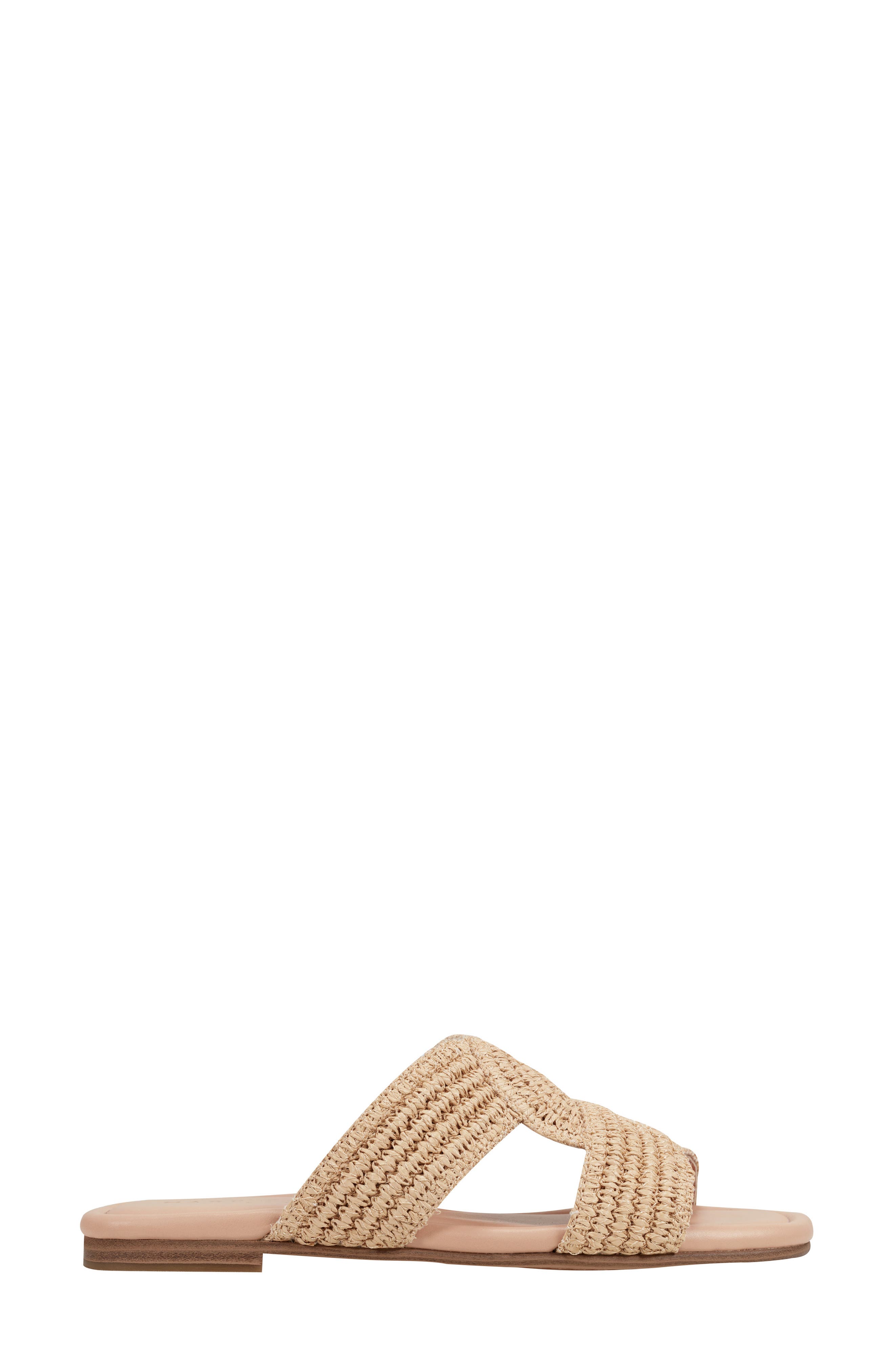 Navie Slide Sandal, Alternate, color, NATURAL