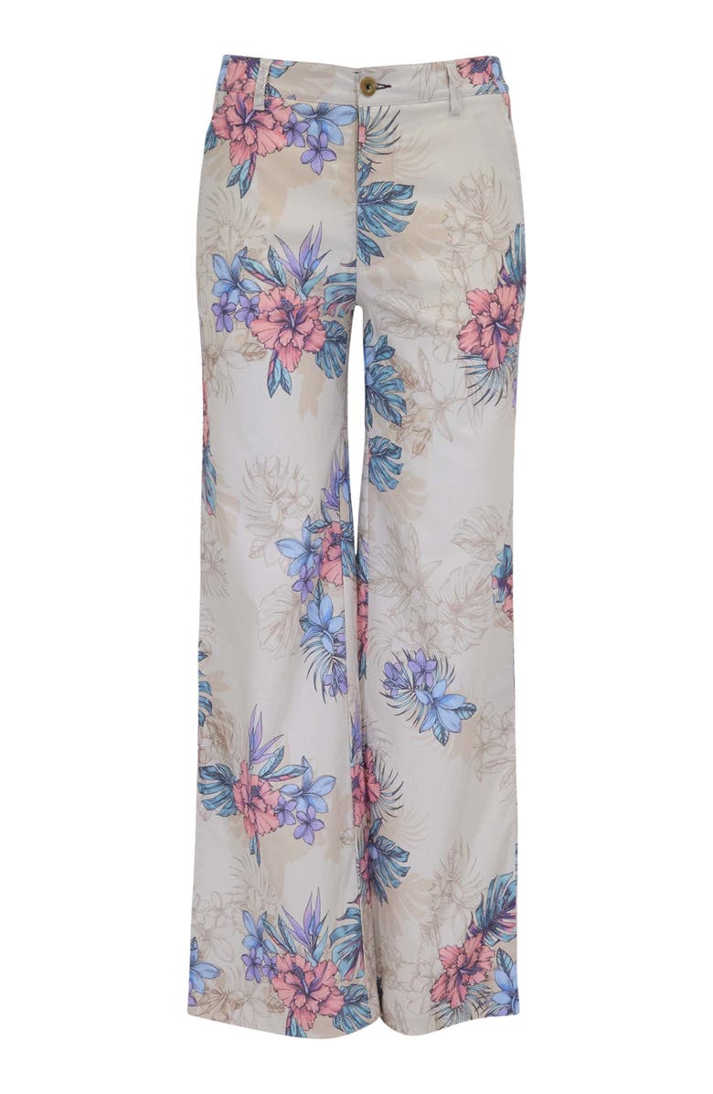 Lords of Harlech Exotic Floral Womens Wide Leg Pant, Alternate, color, Exotic Floral Neutral