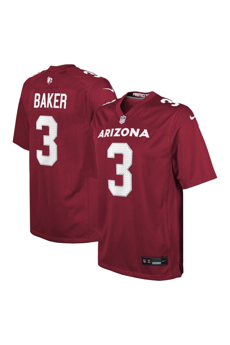 Youth Nike Budda Baker Cardinal Arizona Cardinals Game Jersey, Main, color, Cardinal