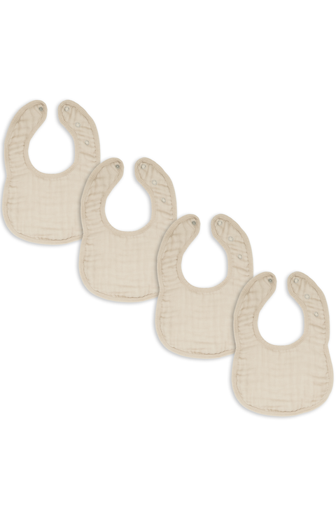 Muslin Bibs - Pack of 4
