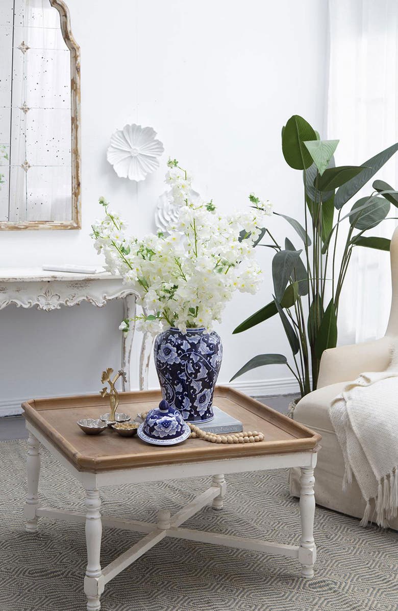 A & B Home Aline Ginger Jar, Alternate, color, Blue