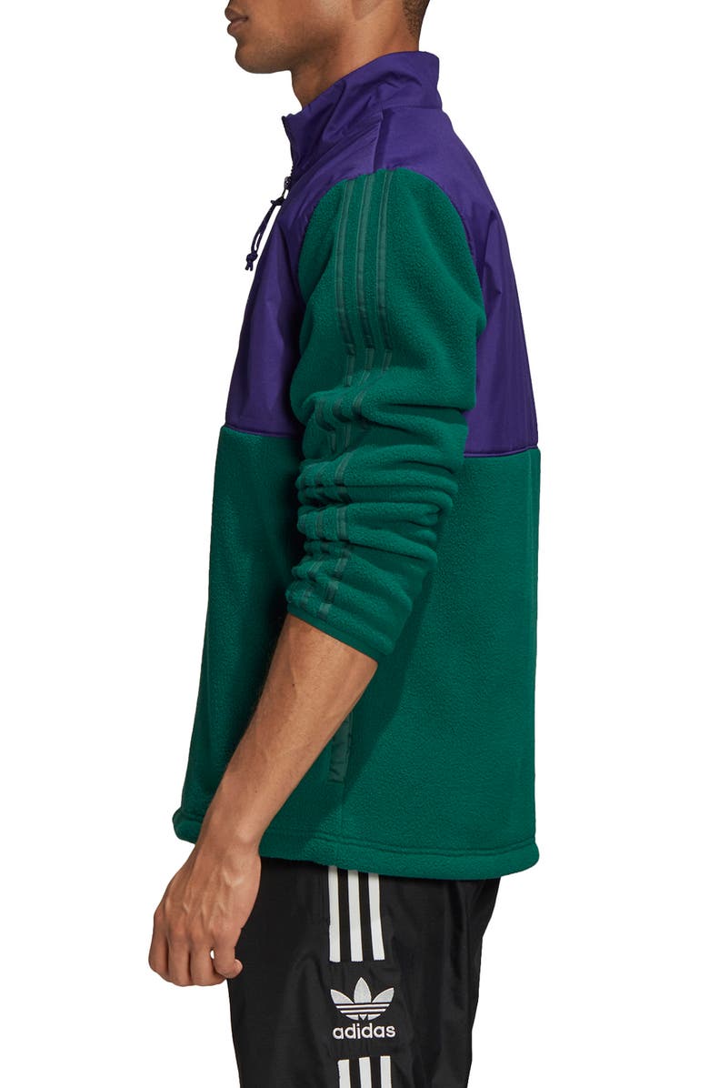 adidas Originals Speed Pack Fleece Half-Zip Pullover, Alternate, color,