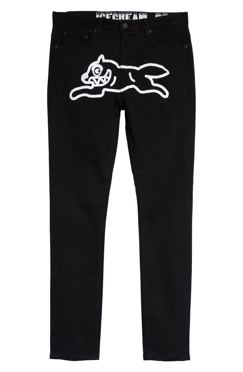 ICECREAM Men's Raygun Running Dog Jeans, Alternate, color, 