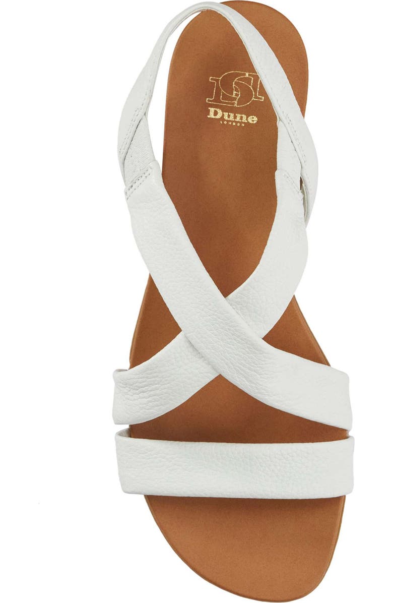 Dune London Landies Sandal, Alternate, color, White