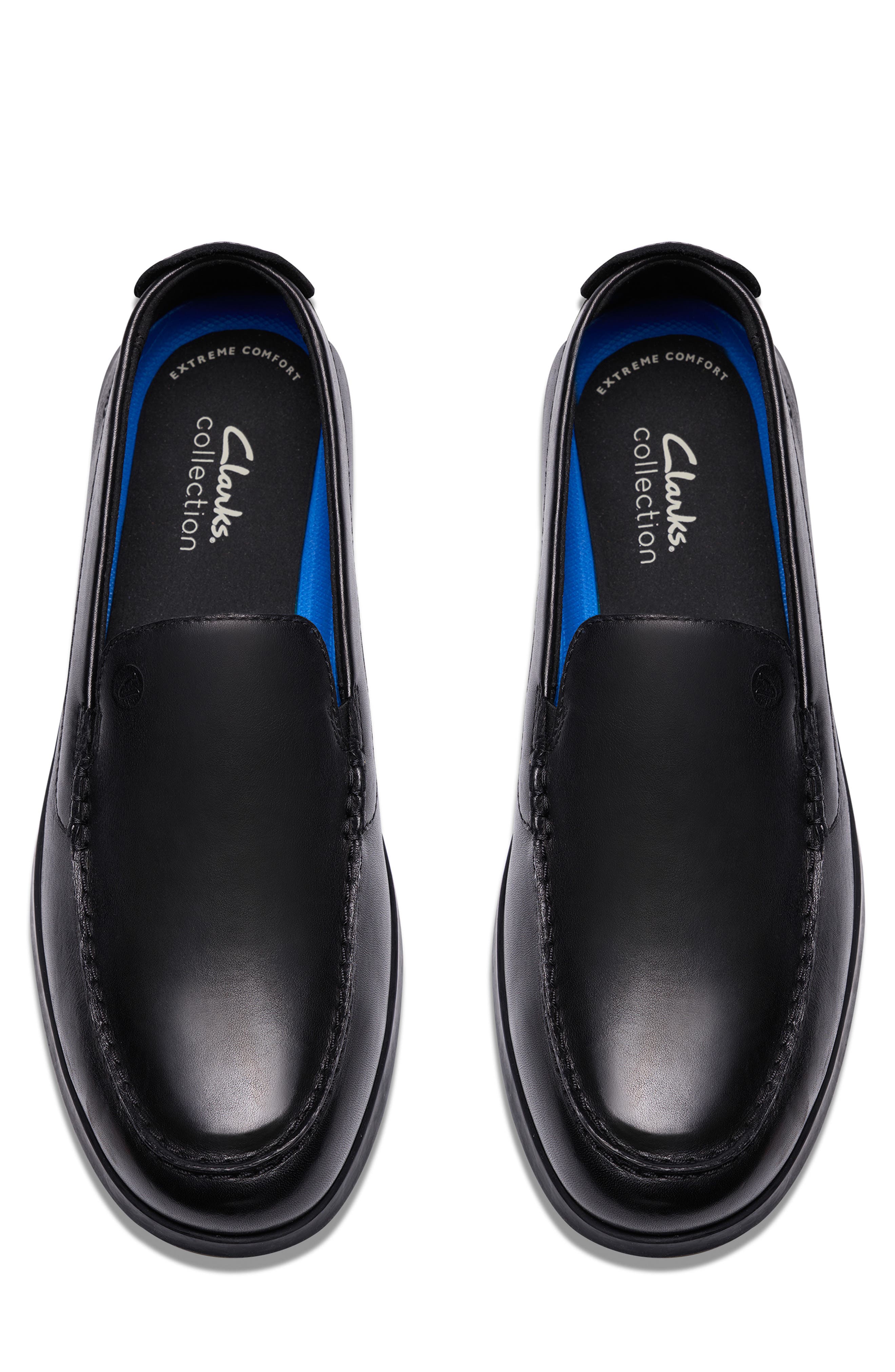Clarks<sup>®</sup> Flexway Step Slip-On, Alternate, color, Black Smooth