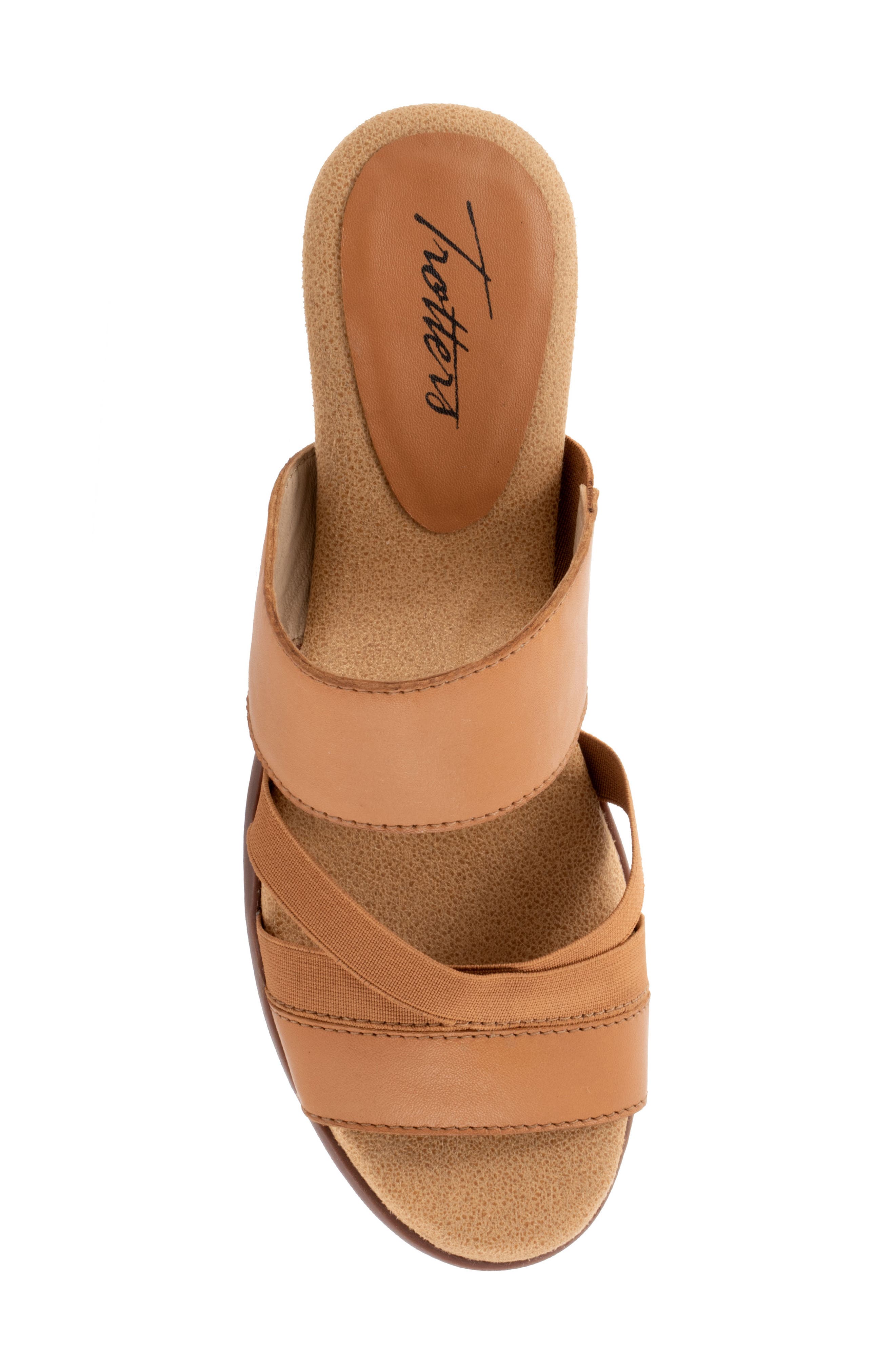 Maxine Slide Sandal, Alternate, color, LUGGAGE