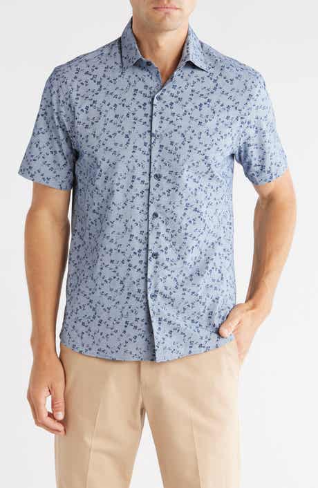 WESTZEROONE Nicolas Short Sleeve Button-Up Shirt