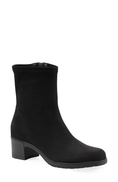 Huda Block Heel Bootie (Women)