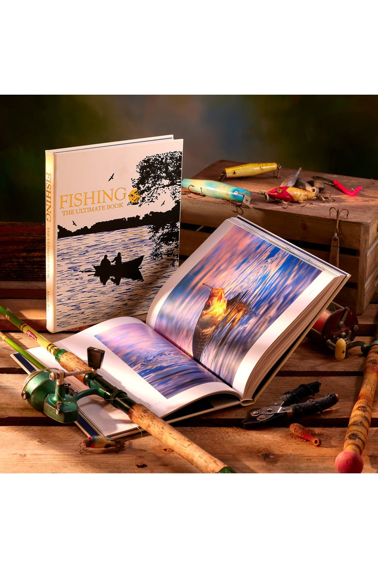 Fishing - The Ultimate Book Leather Edition, Alternate, color, White