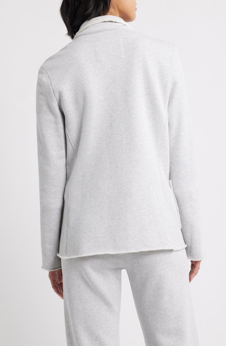 Frank & Eileen Dublin Cotton Fleece Blazer, Alternate, color, Gray Melange