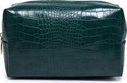 Urban Essentials Croc Chic Cosmetic & Travel Organizer Pouch