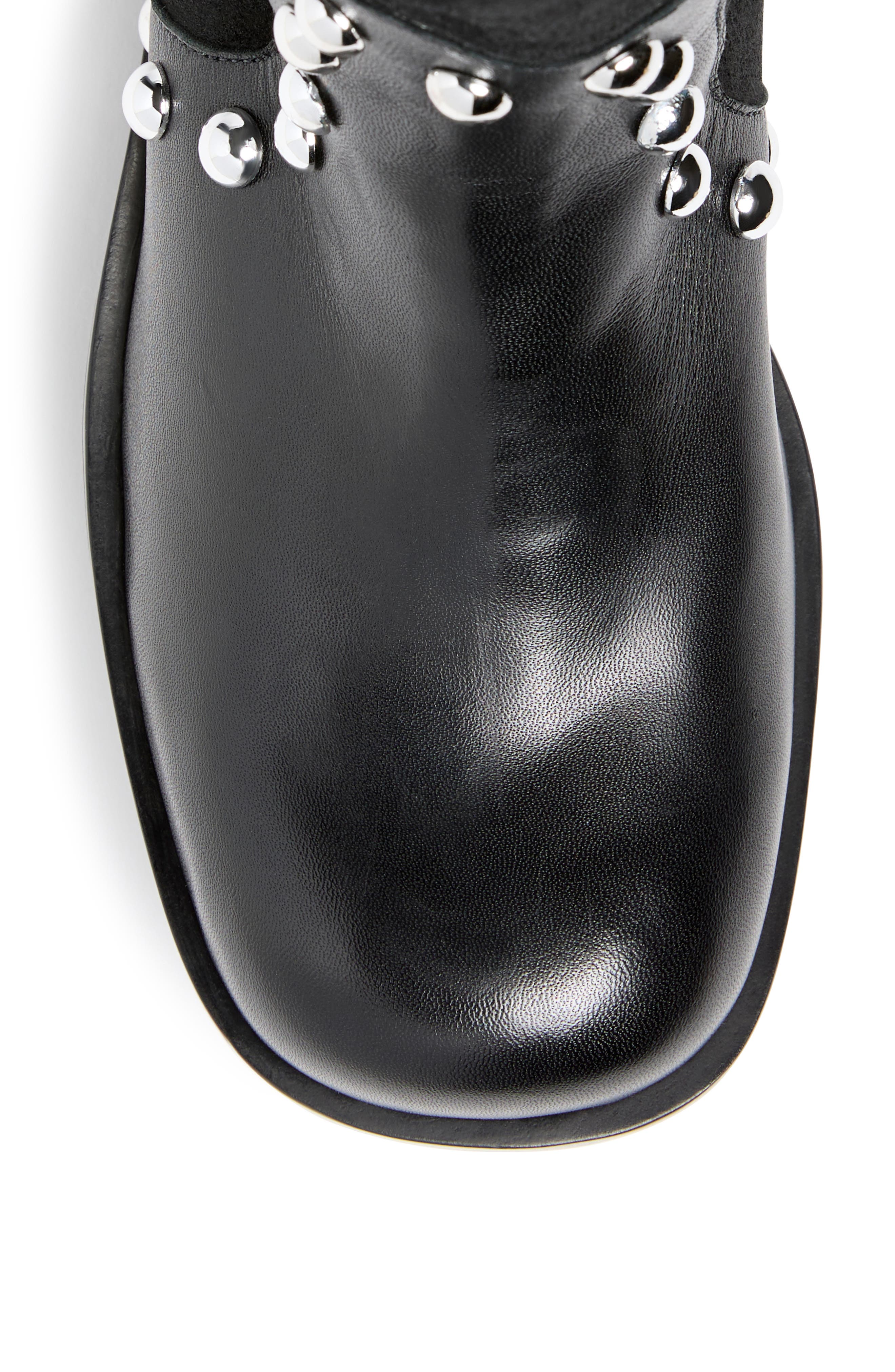 Cinq à Sept Shira Stud Knee High Boot, Alternate, color, Black