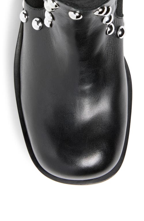 Cinq À Sept Shira Stud Knee High Boot In Black