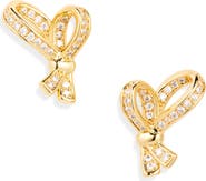 KATE SPADE SATURDAY all tied up pavé stud earrings