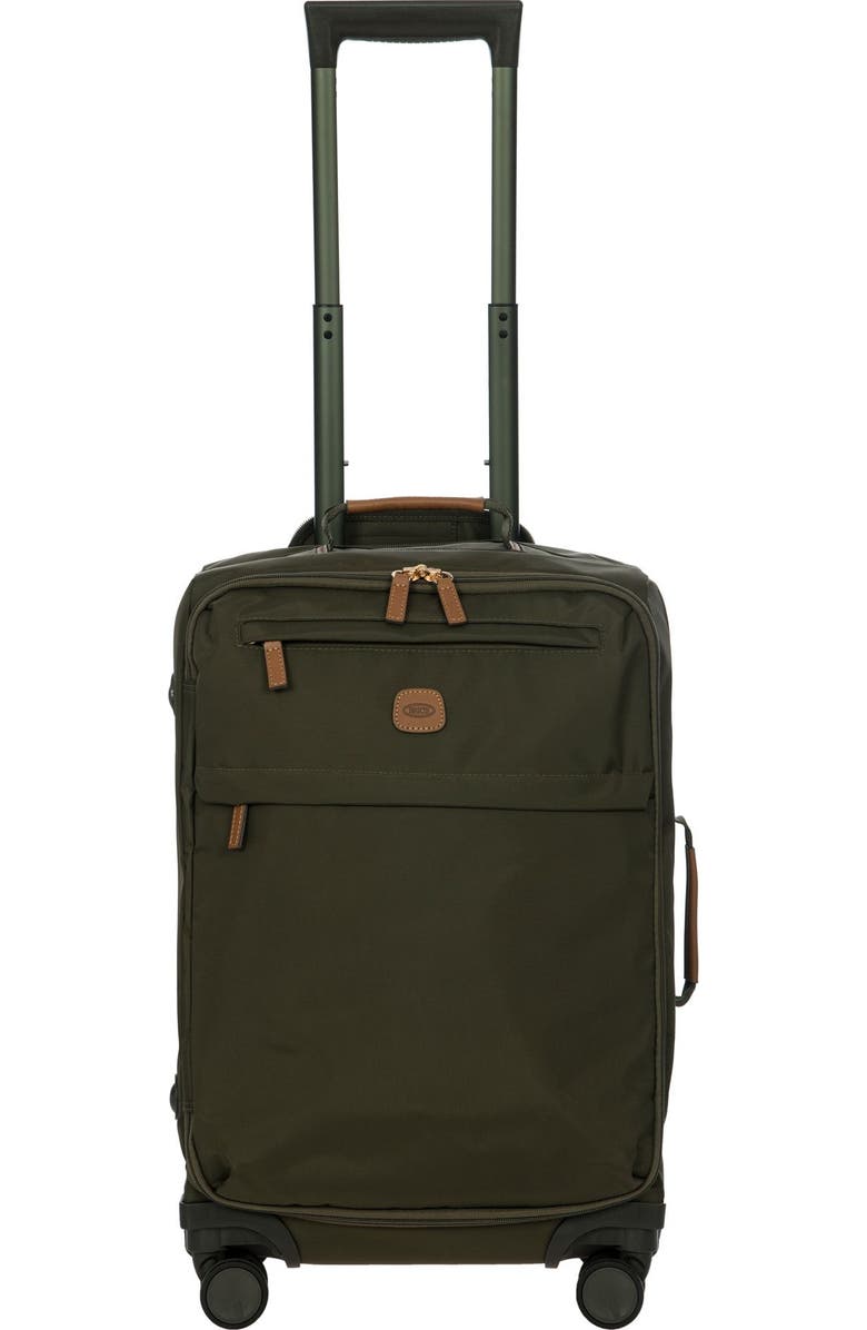 Bric's 2 Piece Set - X-Travel 21" Carry-On Spinner & Large Sportina Tote Bag, Alternate, color, Olive