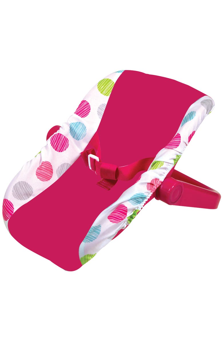 Lissi 12 Inch Baby Doll & Push Carry Travel Set, Alternate, color, Multicolored