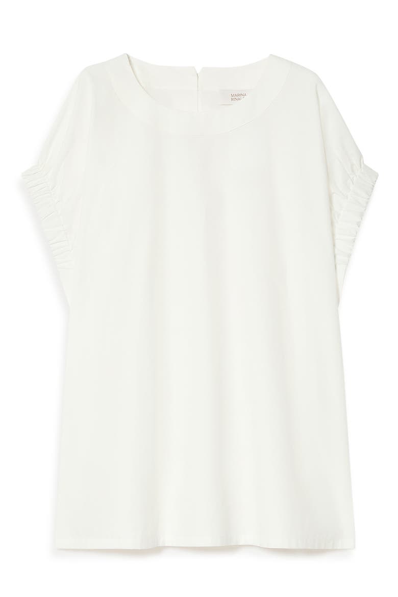 Sepoca Cotton Poplin Top, Alternate, color, IVORY