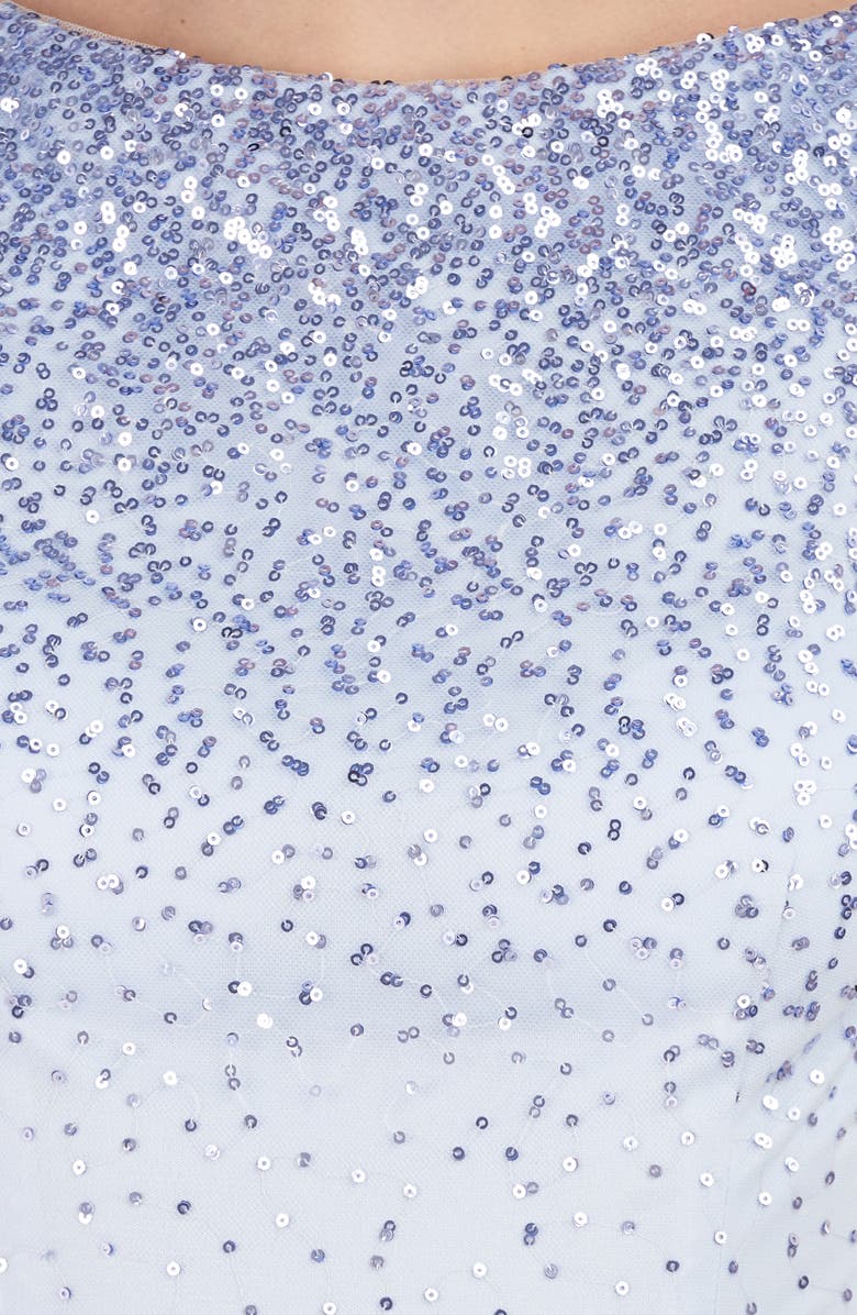 JS Collections Tori Ombré Sequin Column Gown, Alternate, color,