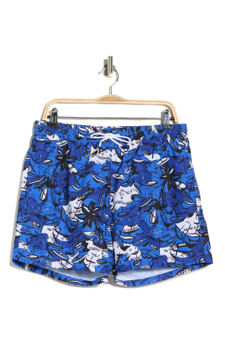 Willow Swim Trunks, Alternate, color, MEDIUM BLUE