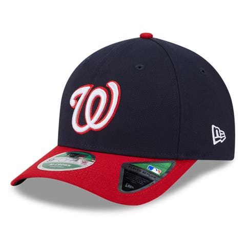 Men's New Era  Navy Washington Nationals Player Replica 9FORTY Adjustable Hat