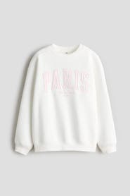 H&M Loose-fit Printed Sweatshirt
