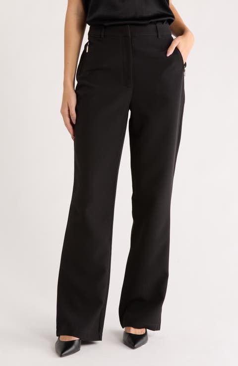 Rebecca High Waist Straight Leg Pants