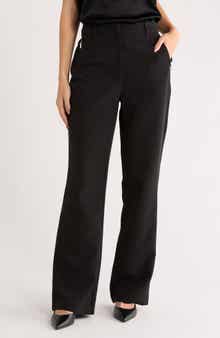 BY DESIGN Rebecca High Waist Straight Leg Pants