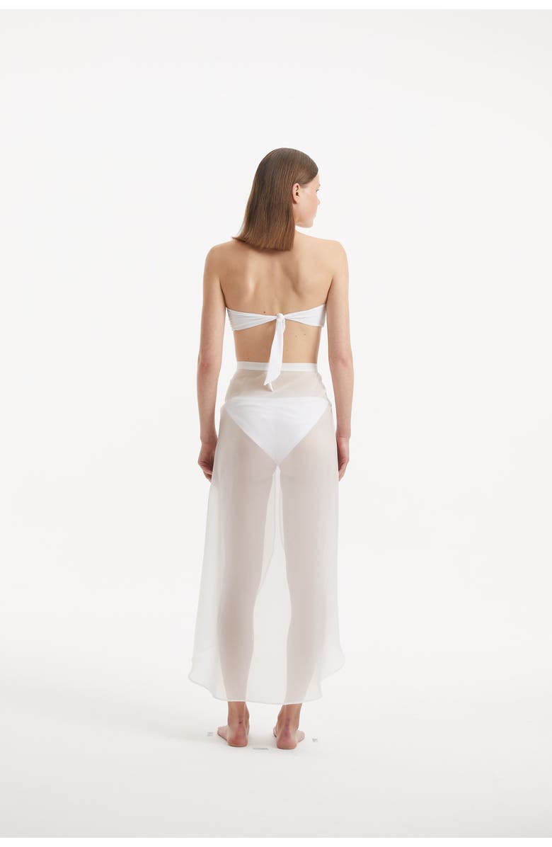 Moeva Xander Cover Up Pareo Resortwear, Alternate, color, White