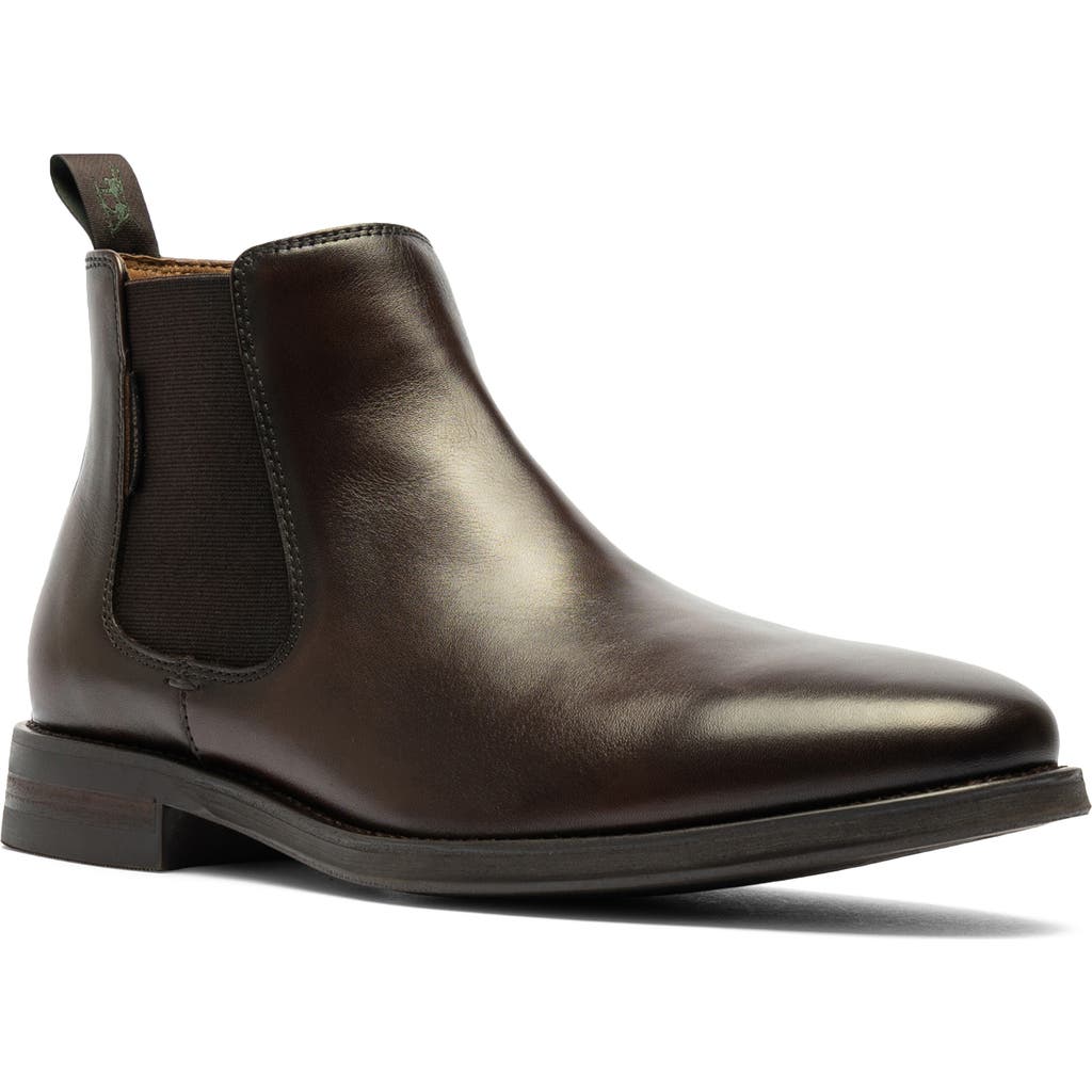 Rodd & Gunn Russlands Leather Chelsea Boot In Chocolate