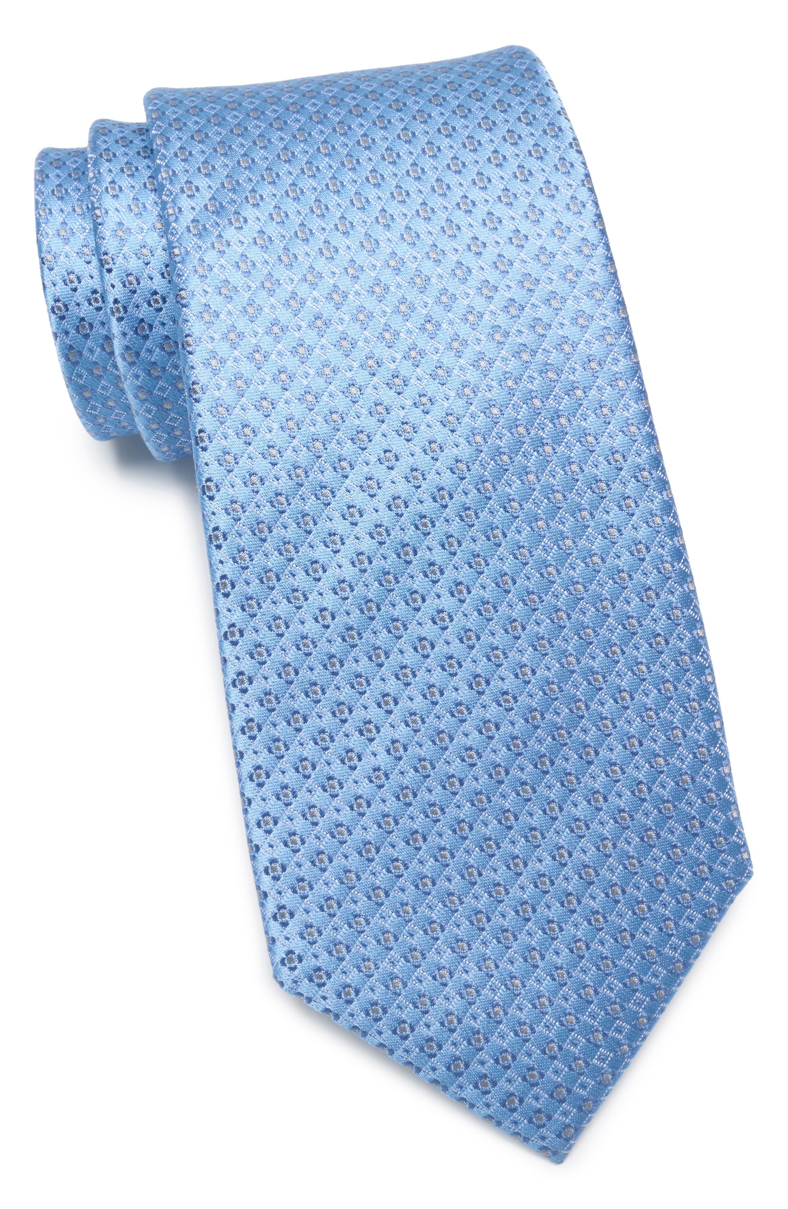 Duchamp Floral Geometric Tie