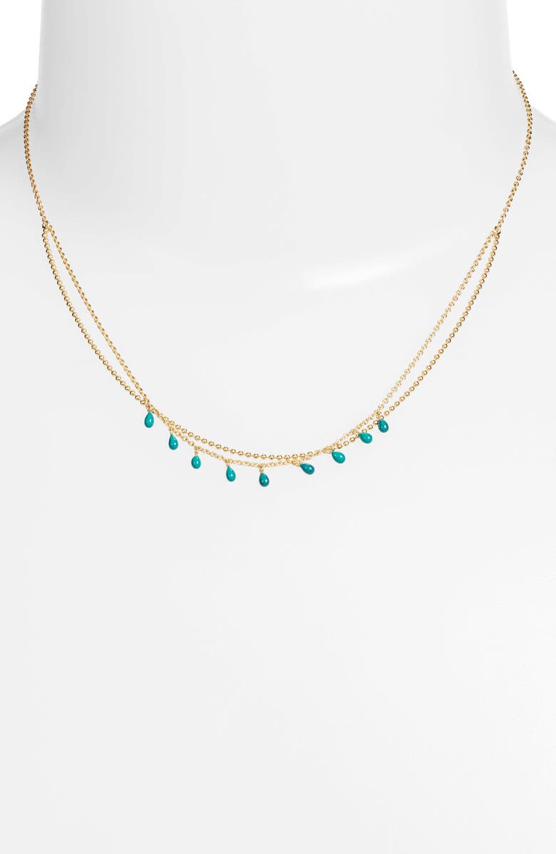 5659039 Argento Vivo Sterling Silver Argento Vivo Enamel Double Layer Necklace ...