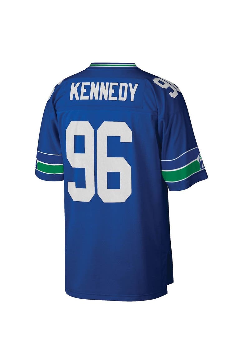 Men's Mitchell & Ness Cortez Kennedy Royal Seattle Seahawks Legacy Replica Jersey, Alternate, color, Royal
