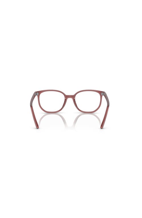 Ray Ban Ray-ban 44mm Irregular Optical Glasses In Purple